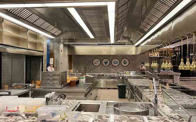 河南連鎖餐飲整體廚房展示圖片