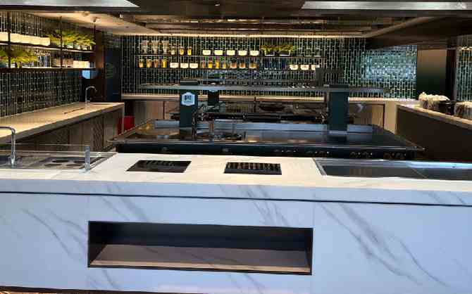 河南連鎖餐飲整體廚房展示圖片